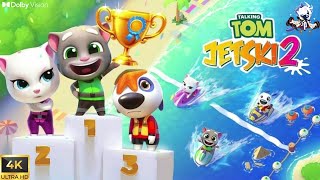 Talking Tom Jetski 2 Gameplay Walkthrough - Playing Ginger