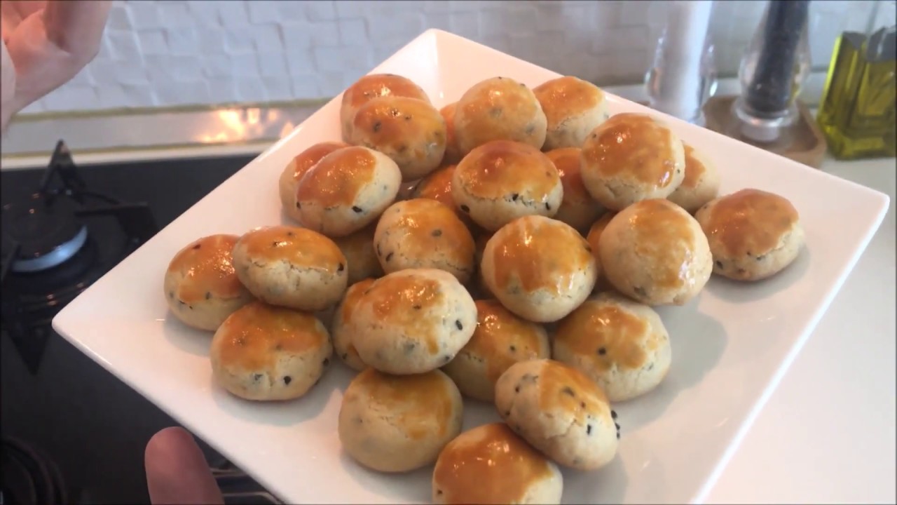 Çörek Otlu Pul Biberli Tuzlu Kurabiye Yaptık YouTube