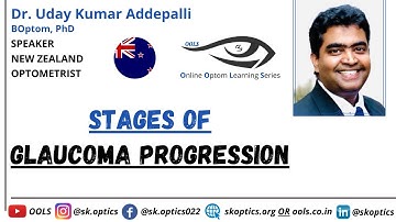 Stages of #Glaucoma Progression #icanlearn |  ECL- 30  | Dr. Uday Kumar Addepalli