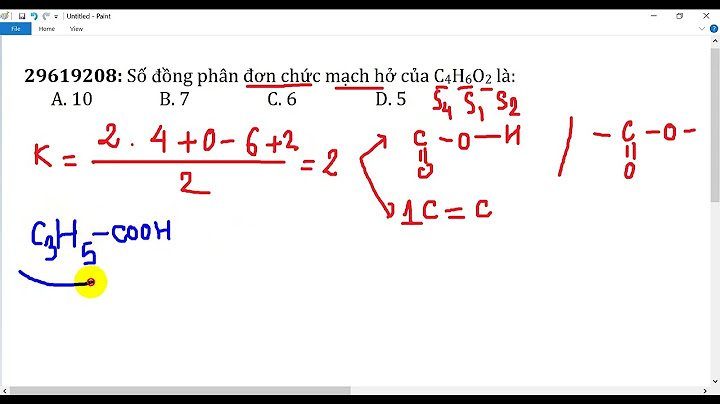 C 4 h 6 o2 là chất gì