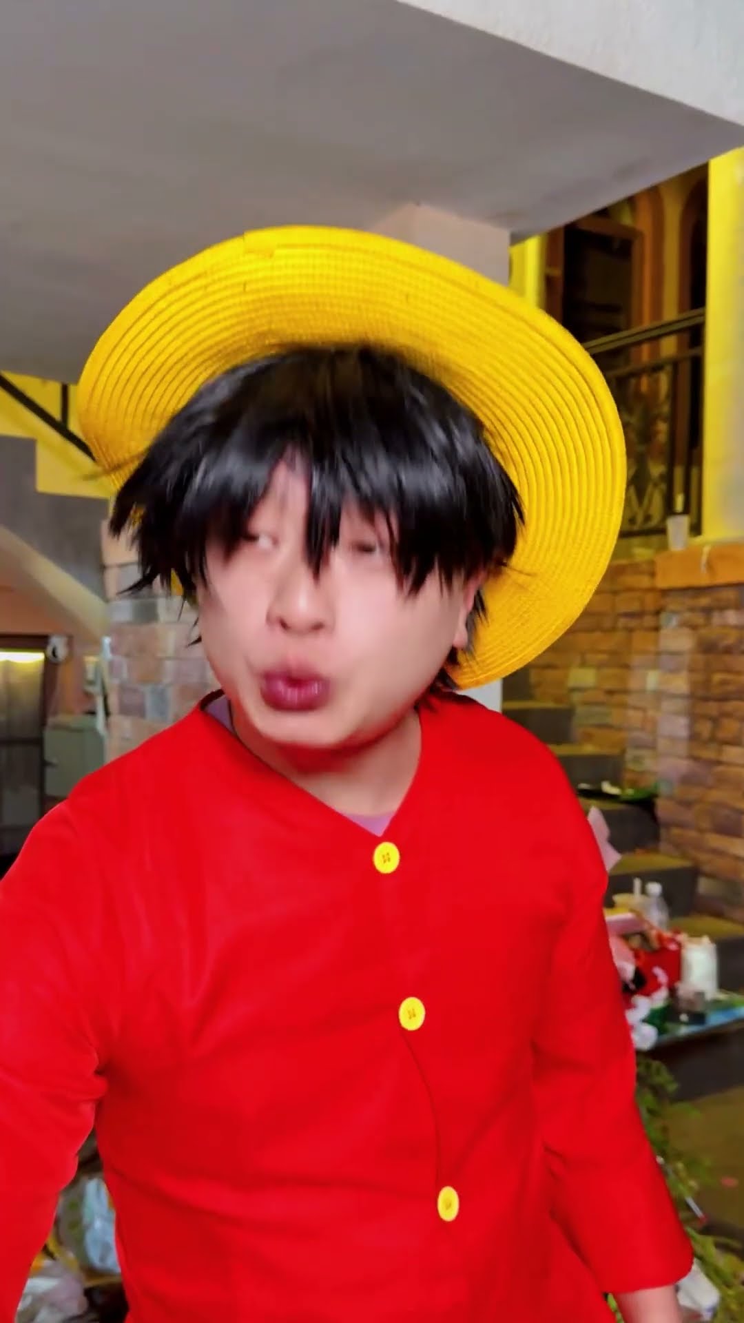 原来也可以这样放烟花#海贼王#路飞