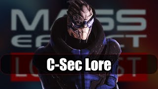 Celebrity Mass Effect Faction Lore: C-Sec | Mass Effect Lorecast 37 Wealth