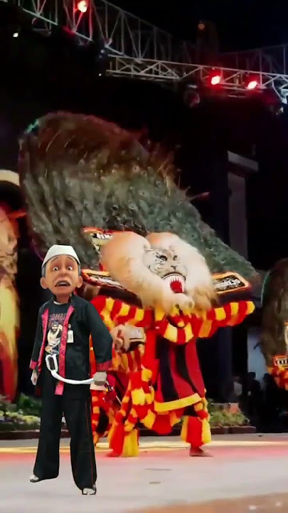 Upin ipin berubah menjadi reog ponorogo #upinipin #reog #shorts