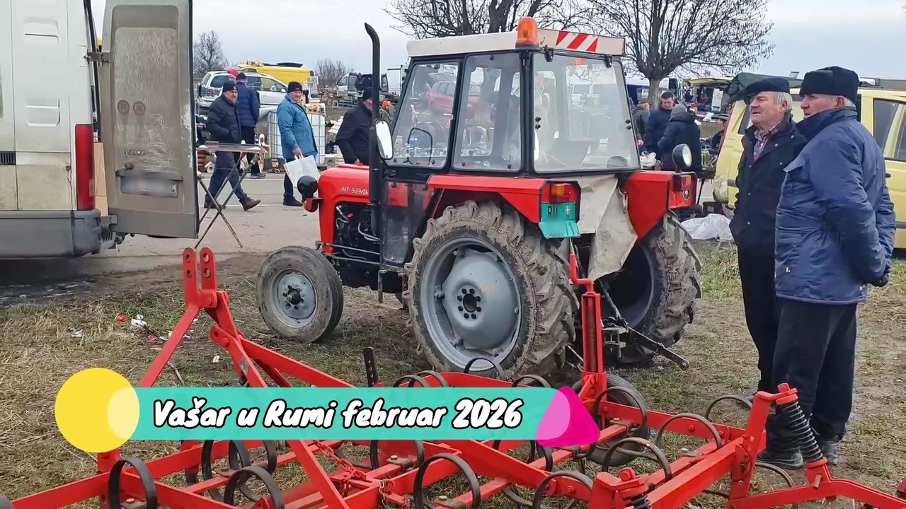 Vašar u Rumi februar 2026