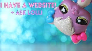 MY NEW WEBSITE! (+ Ask Lolli Announcement)
