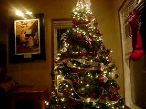 spinning christmas tree youtube