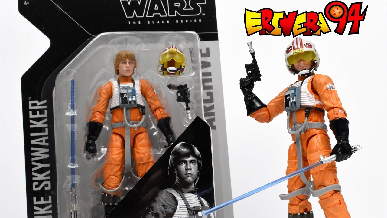 Luke Skywalker Pilot Star Wars The Black Series 6" Action Figure Archive 