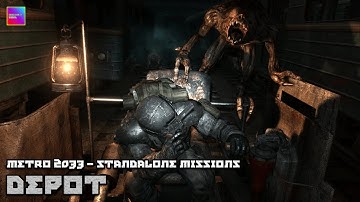 [METRO 2033 REDUX] Level #15: Depot || Gameplay Walkthrough [4K-60FPS]