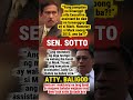 The ‘Mark’ controversy: Baligod responds to Sotto