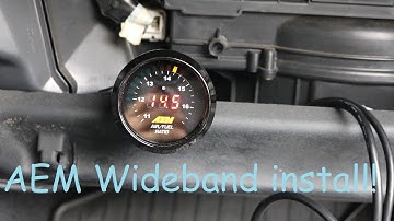 Turbo IS300, Wideband and Boost gauge install!