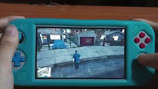 Gta V Nintendo Switch Lite Gameplay