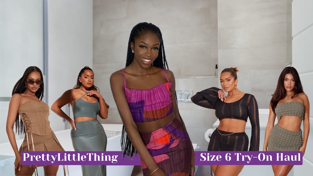 Pretty Little Thing CO-ORD Size 6 Try On Haul 