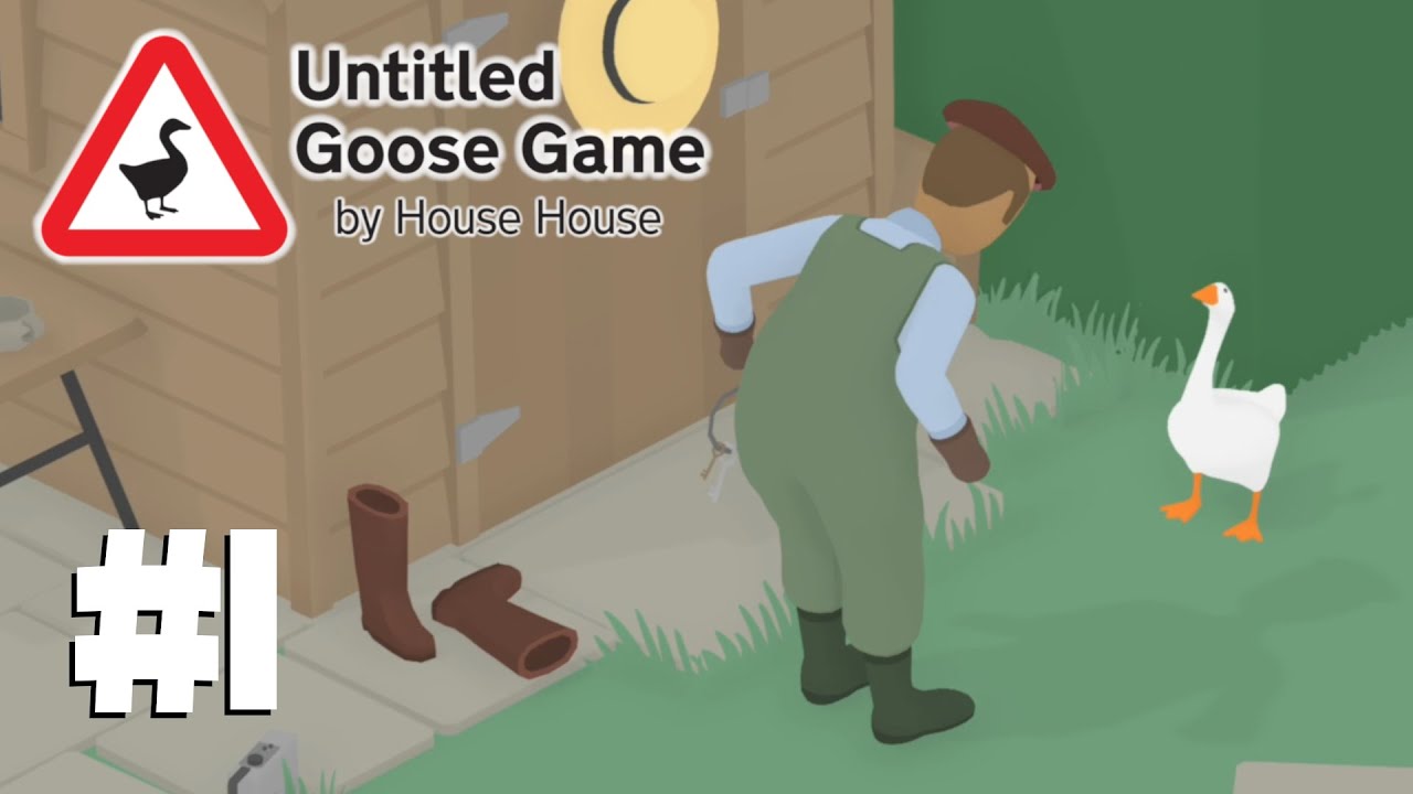 🎮 Untitled Goose Game - Just about a very nice goose 😂 #indiegames #