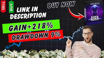 Aura Neuron  MT4 EA |  AI-Driven Trading Without Martingale or Grid