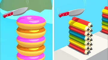 Slice It All Gameplay! Satisfying and Relaxing ASMR Slicing Video NEW UPDATE