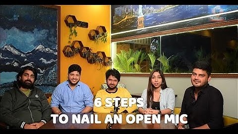 6 Steps to NAIL an Open Mic | OPEN MIC | THE MANCHERS