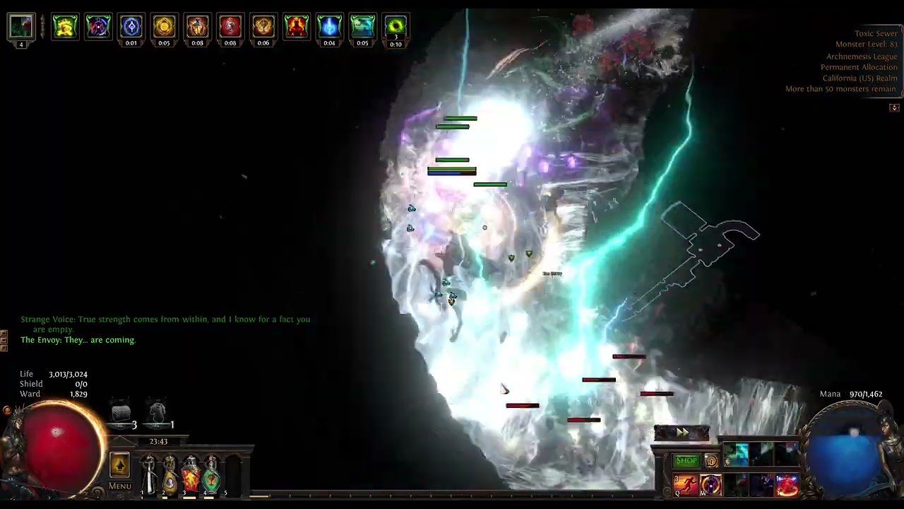 [POE] 3.18 CWDT ICE SPEAR/FREEZING PULSE LOOP T16 TOXIC SPEED RUN