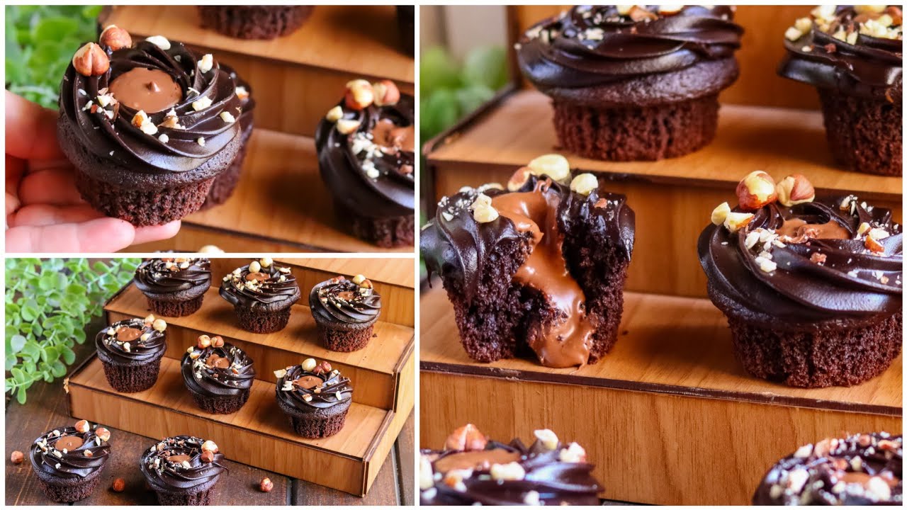 كب كيك الشكولاته باسهل طريقه هش وخفيف بجناش اقتصادي طعمه تحفه