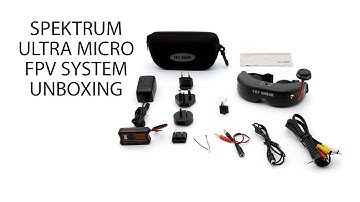HorizonHobby.com Overview - Spektrum Ultra Micro FPV System with Headset Unboxing