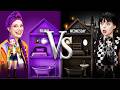 Who Built the Better Dream House? Wednesday vs Rumi Dollhouse Challenge