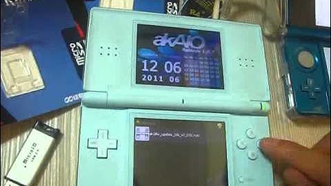 R4i Gold Ver2.0 Upgrade for 3DS V2.1.0-3 DSi 1.42 Tutorial.flv
