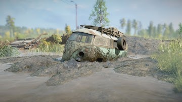 SnowRunner Mod Review | Z2 Clunky Mambobus! One of the most unique mods in 2023!