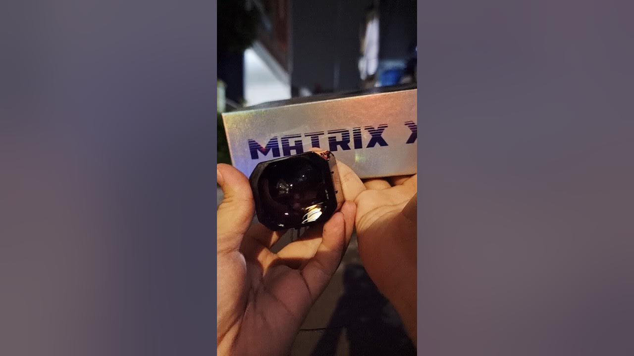 matrix x1 vinyx 1.5 inch lampu utama led depan projector biled #dzlled matrix x1 vinyx 1.5 inch lampu utama led depan projector biled #dzlled