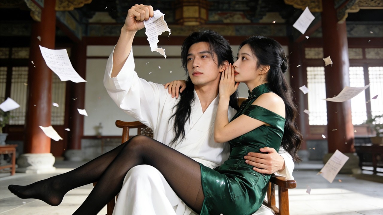 貧乏青年が女性向けショートドラマ世界に転生し、美女ヒロインにストッキングで転生者だとバレてしまう。彼は脚本を破り捨て、ヒロインと手を組み、天下を取るまで逆襲する！#短劇 #逆襲