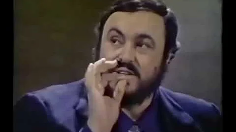 LUCIANO PAVAROTTI MASTERCLASS AT THE JUILLIARD SCH...