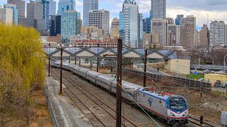 Amtrak Push Pull consists added to trains to Enhance Service on the NEC!