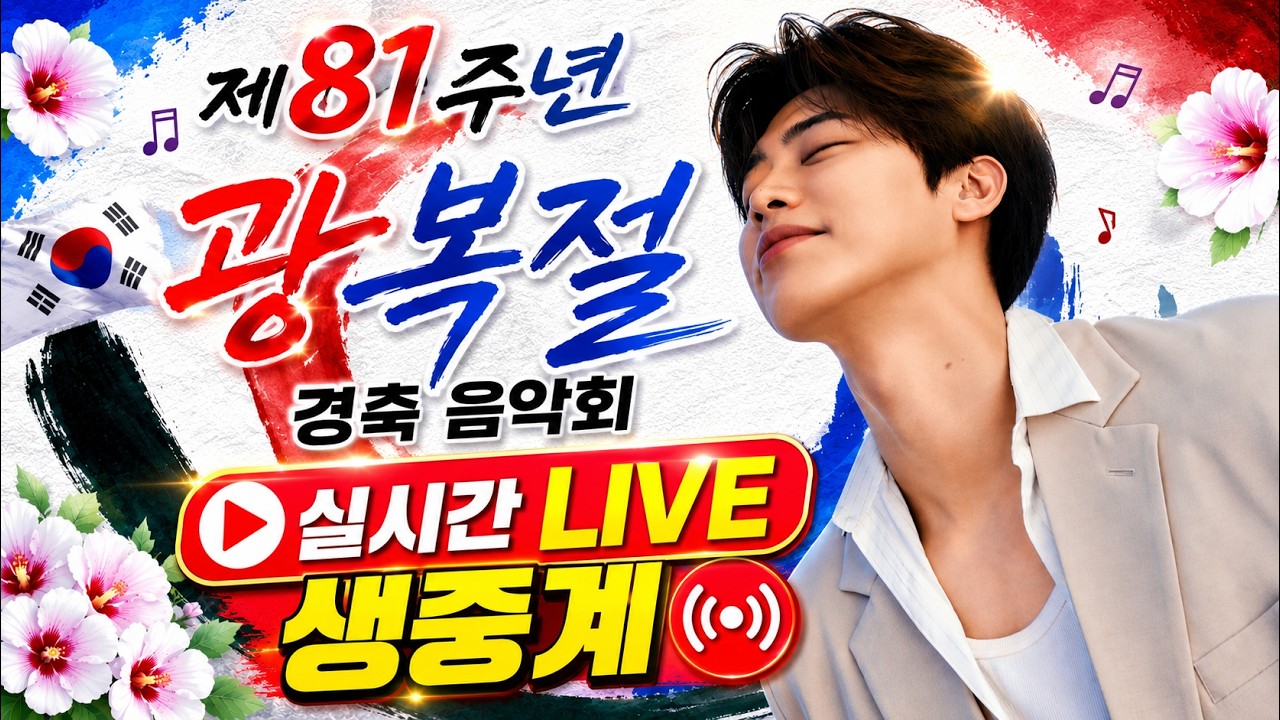 [LIVE] 제81주년 광복절 경축음악회 전곡 생중계 | 박지현 · 자이언티 · 권진아 · 채연 · 하동균 · 염유리 무대 라이브 (대구 코오롱야외음악당)#광복절경축음악회#박지현