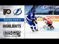 NHL Highlights | Flyers @ Lightning, Round Robin - Aug. 8, 2020