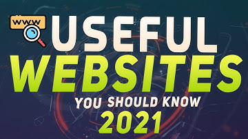 Useful websites you should know 2021 - Part 1