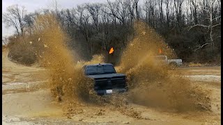 CRAZY Winter OFF ROAD 2022 Dodge RAM Rebel (Badlands Off Road Park)