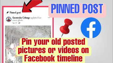 How To Pin and Unpin Post On Facebook | Paano Mag Pin Post sa Facebook Dhesvie BCTV