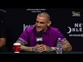 UFC 318 Press Conference: Dustin Poirier answers CHAMPSIDE question