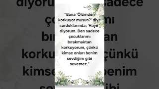 Dünyadaki en eşsiz sevgi, bir ebeveynin evladına olan sevgisidir. Kimse onlar gibi sevemez.✨