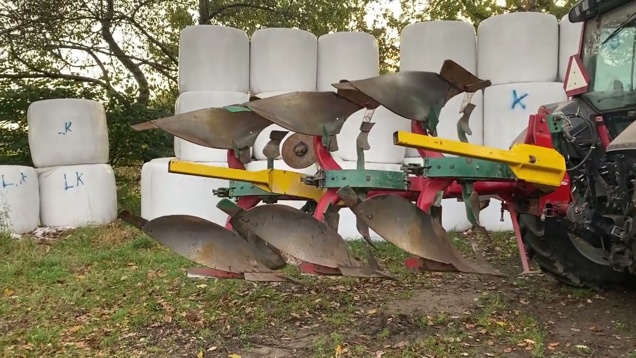 Växelplog Kverneland E3 / 3-skärig med extra skär och tillbehör