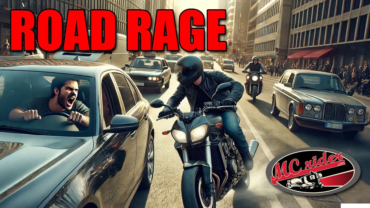 Driver Loses Control! Road Rage is Deadlier for Motorcyclists - YouTube