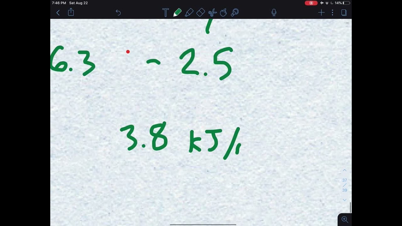 At 25^∘ C the enthalpy change, ΔH^∘, for the ionization of trichloroacet…