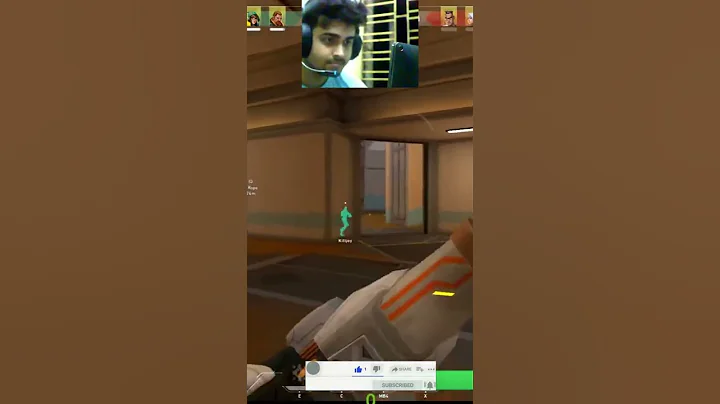 `THE INSANE 1v5 #valorant #ace #shorts