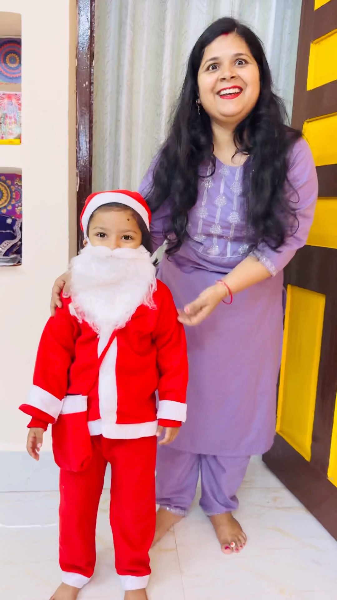 Tooktook ki mummy ke pass real santa h?