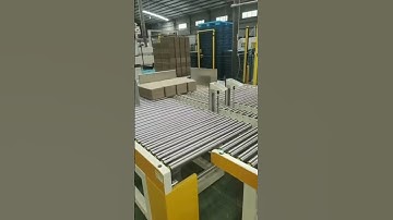 Automation in Corrugated Packaging: #automation #roboticpalletization  #palletizer #journeytowards