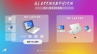 Tutorial Glass morphism in Android | Pixellab tutorial | Tutorial Shape blur | Glassmorphism. screenshot 3