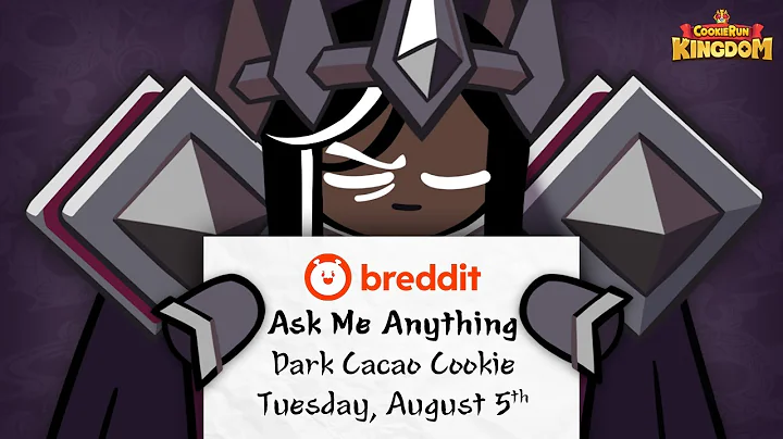 Ask Me Anything: Dark Cacao Cookie 🗣️ | CookieRun: Kingdom