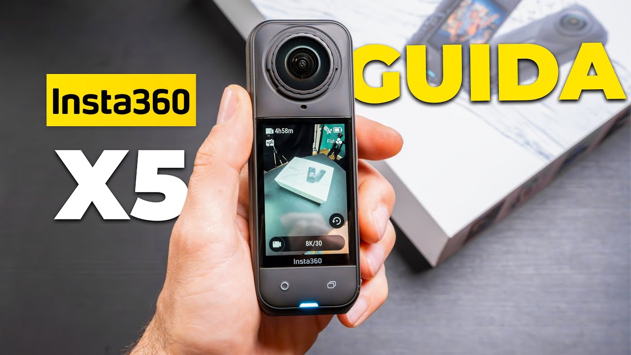 Come Usare la Insta360 X5 - Guida al Primo Avvio