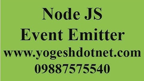 event emitters node js | example
