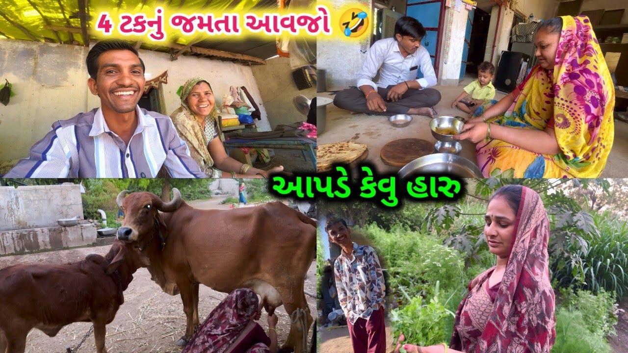 છેલ્લા લગન || ત્રણ ચાર ટકનું ખાય લેજો 🤣 || Life at Botad Village Vlogs 