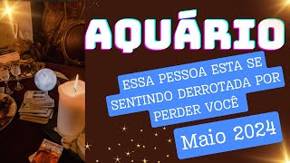 ♒🛑 AQUÁRIO ESSA PESSOA ESTA SE SENTINDO DERROTADA POR PERDER VOCÊ