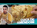 ESSA SOBREMESA FICA UMA DELÍCIA | CUCA DE AMENDOIM COM DOCE DE LEITE